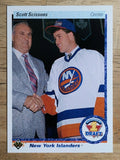 1990-91 Upper Deck #357 Scott Scissons RC
