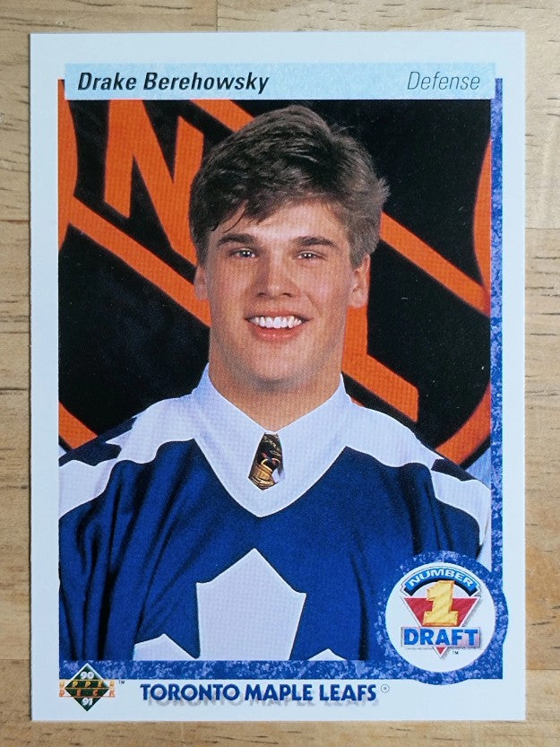 1990-91 Upper Deck #361 Drake Berehowsky RC