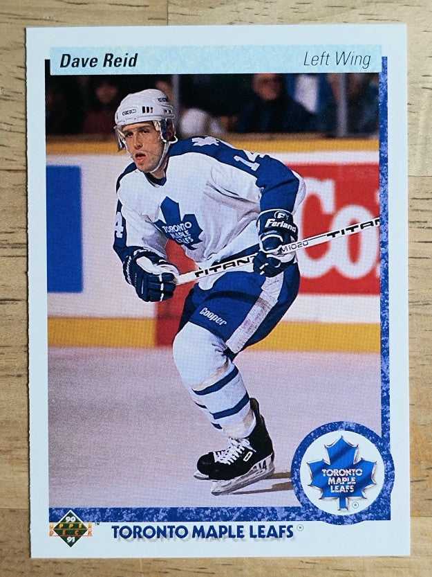 1990-91 Upper Deck #364 Dave Reid RC