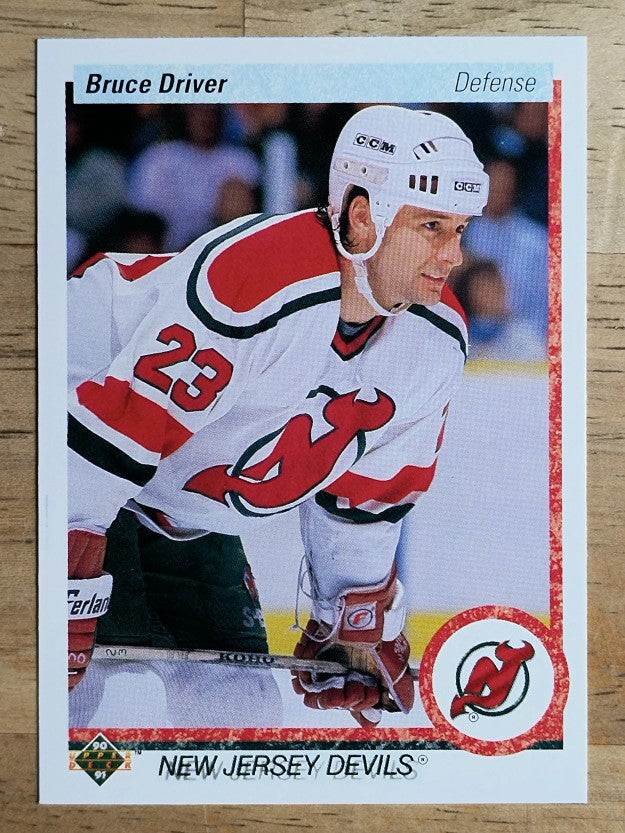1990-91 Upper Deck #373 Bruce Driver