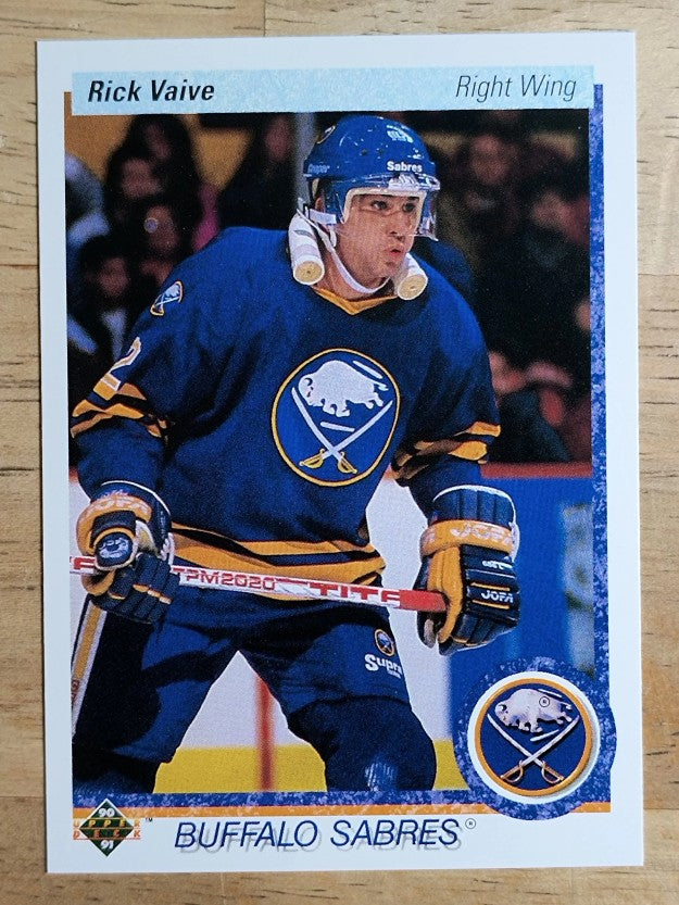 1990-91 Upper Deck #376 Rick Vaive