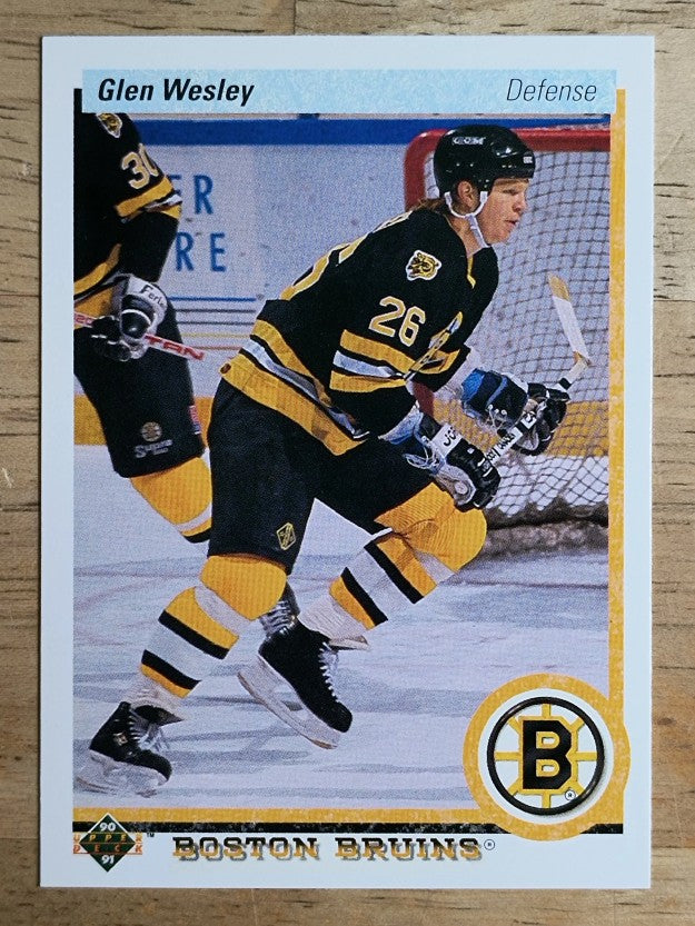 1990-91 Upper Deck #377 Glen Wesley