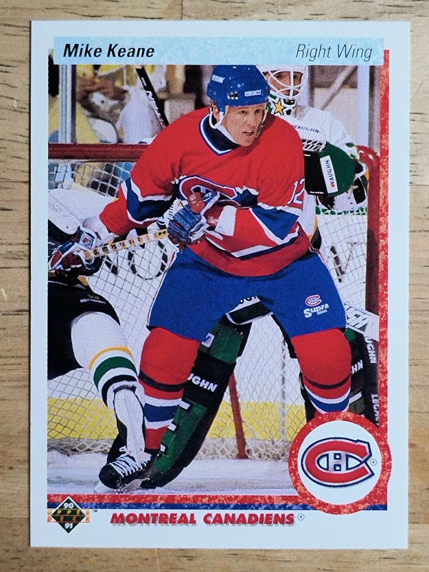 1990-91 Upper Deck #382 Mike Keane RC