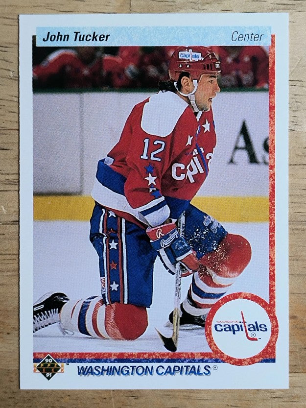 1990-91 Upper Deck #387 John Tucker