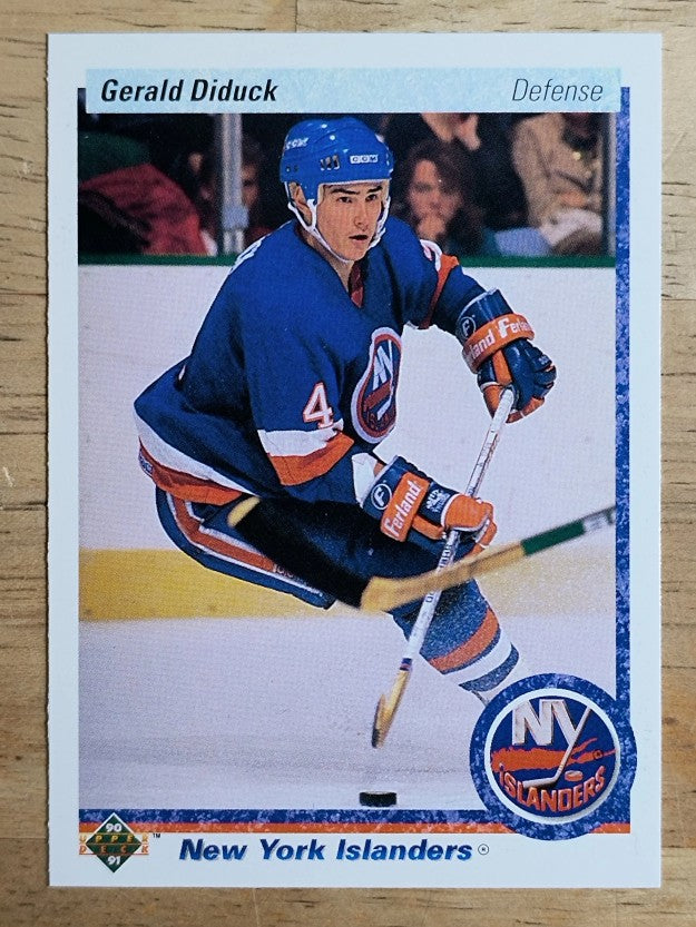 1990-91 Upper Deck #390 Gerald Diduck