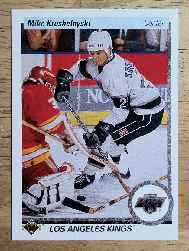 1990-91 Upper Deck #394 Mike Krushelnyski
