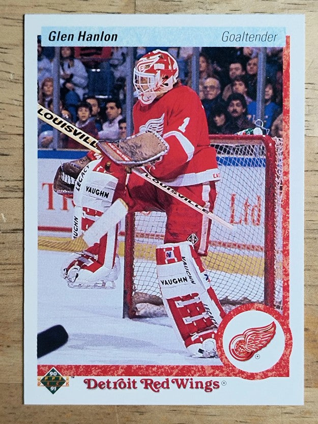 1990-91 Upper Deck #395 Glen Hanlon