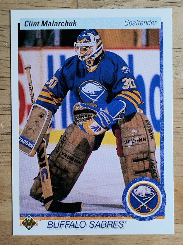 1990-91 Upper Deck #399 Clint Malarchuk
