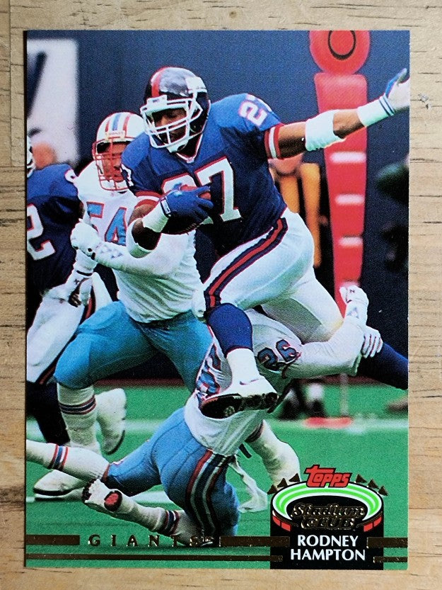 1992 Stadium Club #247 Rodney Hampton