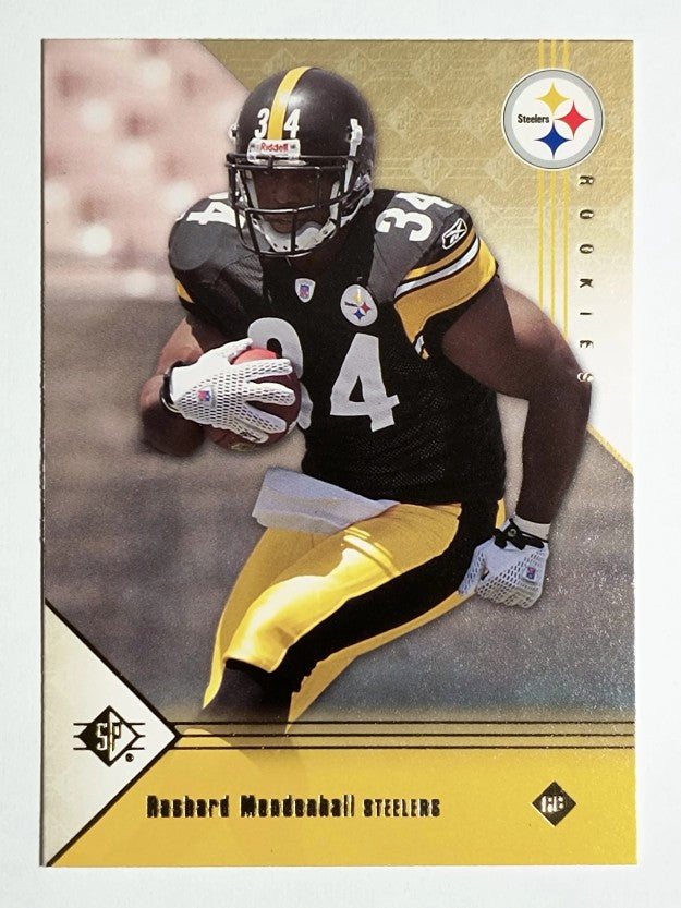 2008 SP Rookie Edition #145 Rashard Mendenhall RC
