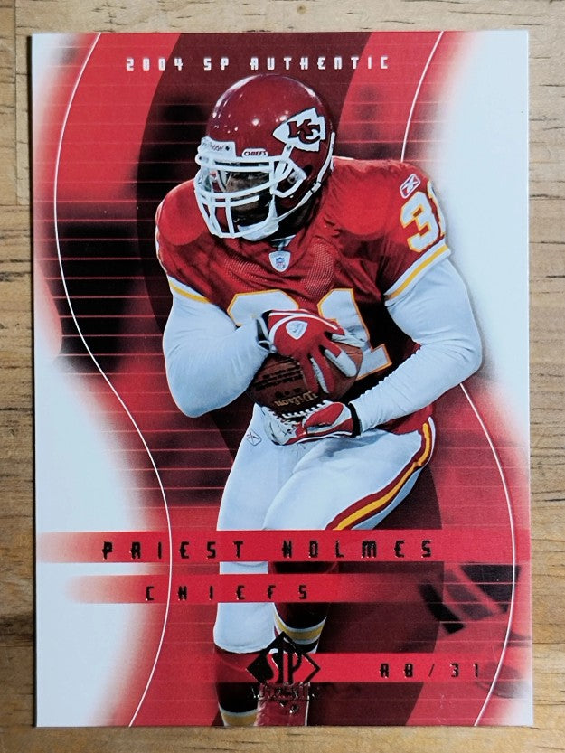 2004 SP Authentic #44 Priest Holmes