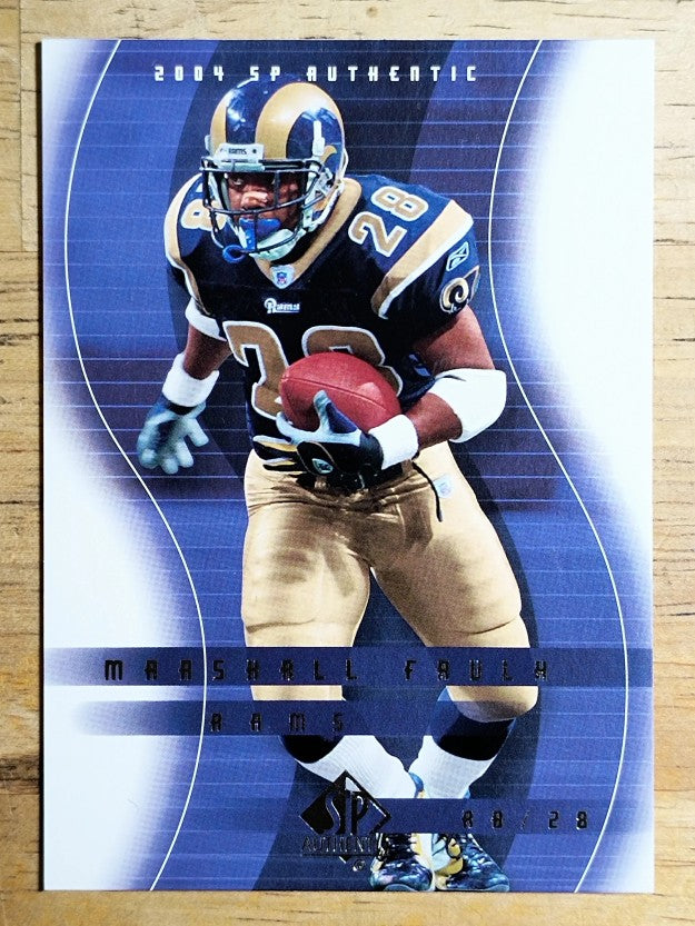 2004 SP Authentic #80 Marshall Faulk