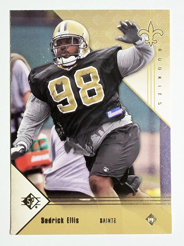 2008 SP Rookie Edition #147 Sedrick Ellis RC
