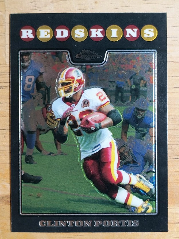 2008 Topps Chrome #TC35 Clinton Portis