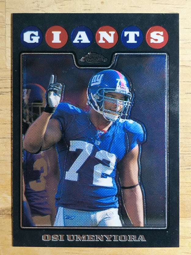 2008 Topps Chrome #TC107 Osi Umenyiora