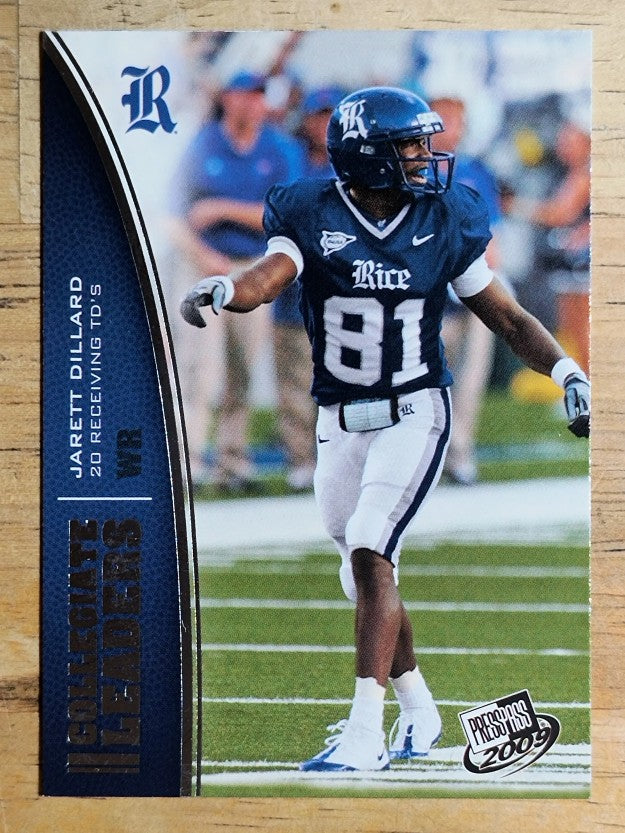 2009 Press Pass #66 Jarett Dillard LL
