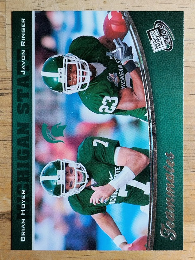 2009 Press Pass #100 Javon Ringer/Brian Hoyer TM