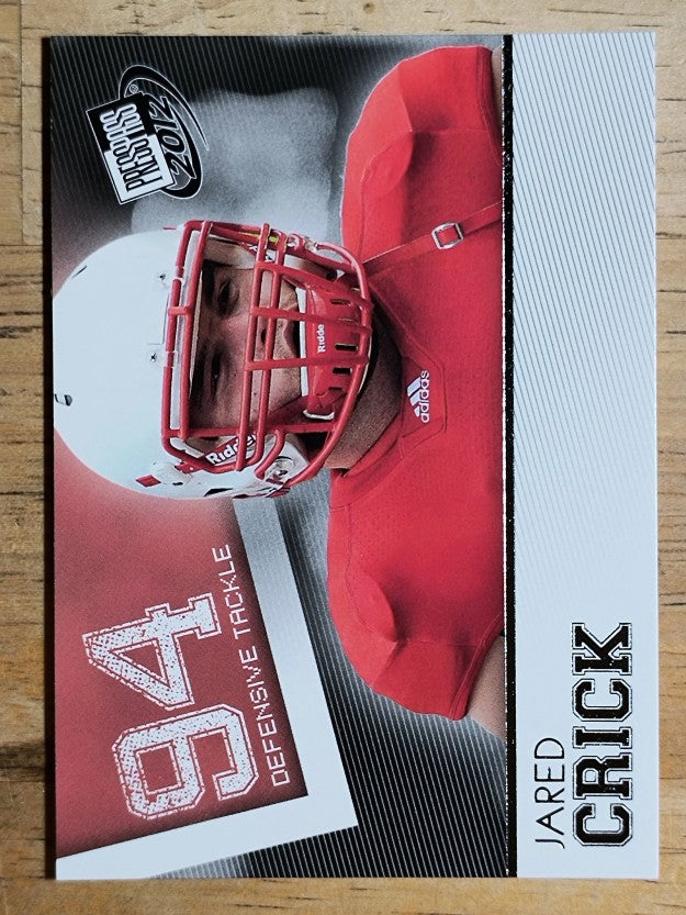 2012 Press Pass #9 Jared Crick