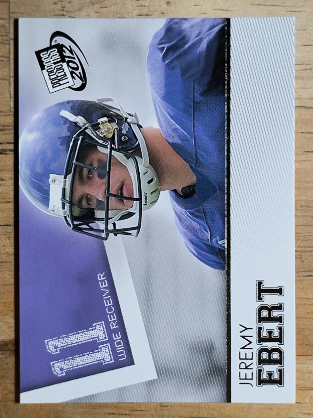 2012 Press Pass #11 Jeremy Ebert
