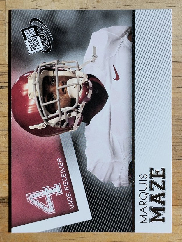 2012 Press Pass #32 Marquis Maze