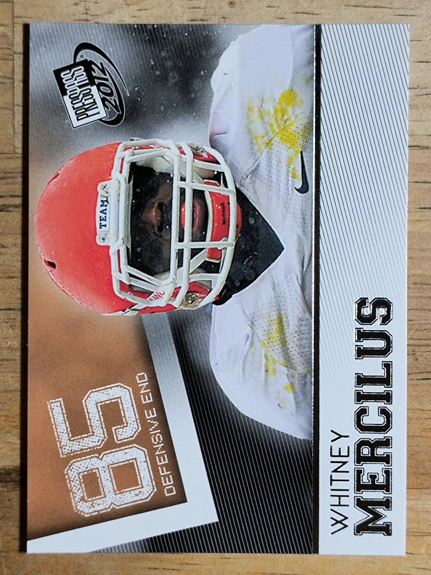 2012 Press Pass #33 Whitney Mercilus