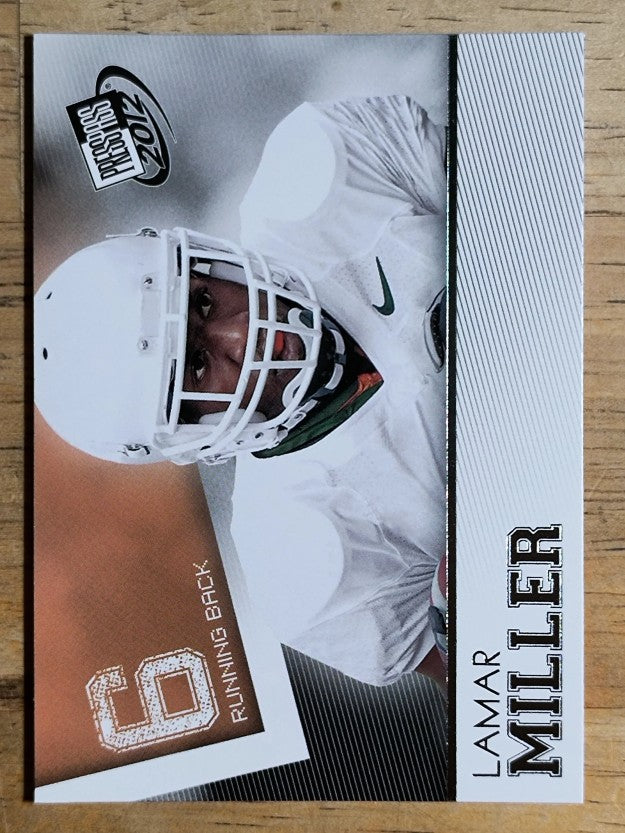 2012 Press Pass #34 Lamar Miller