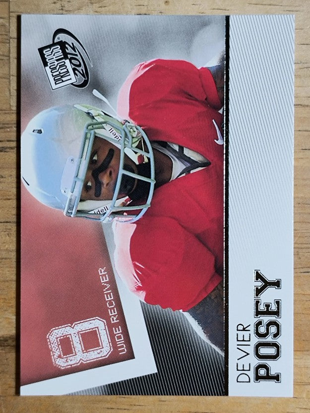 2012 Press Pass #40 DeVier Posey