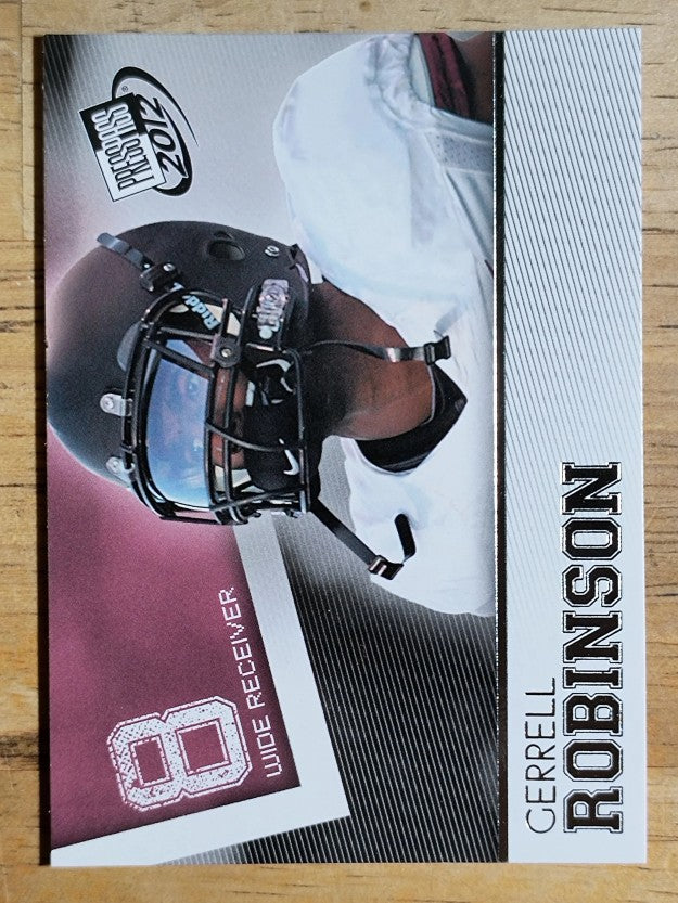 2012 Press Pass #42 Gerell Robinson