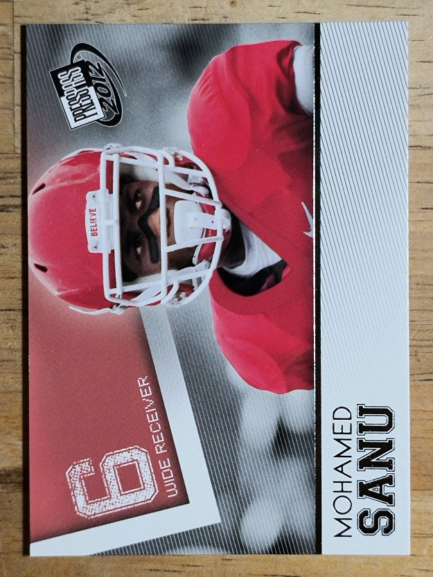 2012 Press Pass #43 Mohamed Sanu