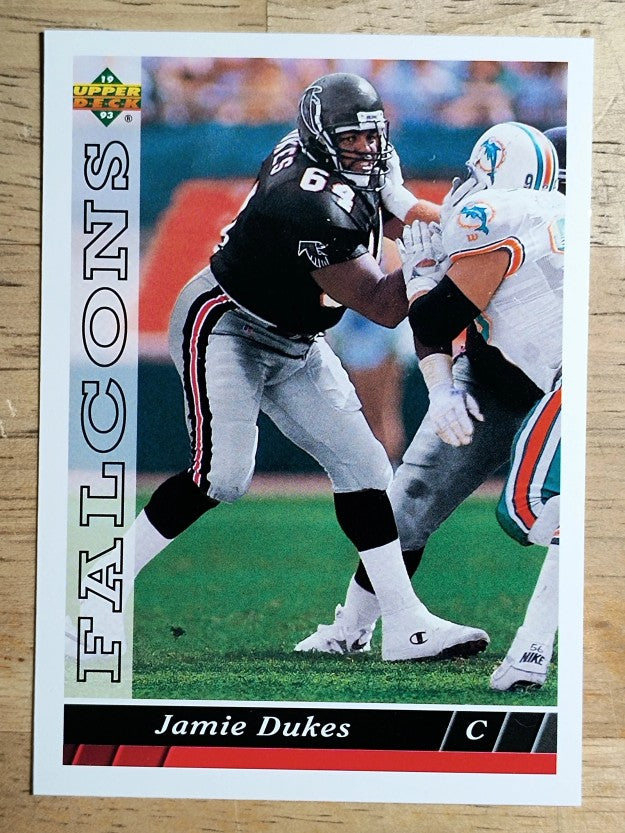 1993 Upper Deck #105 Jamie Dukes