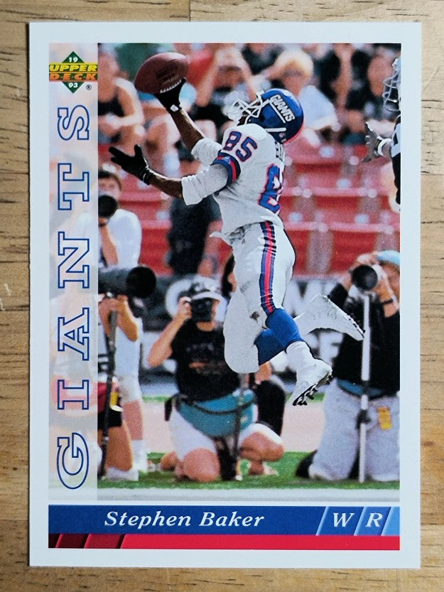 1993 Upper Deck #114 Stephen Baker