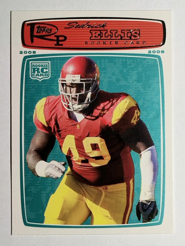 2008 Topps Rookie Progression #206 Sedrick Ellis RC