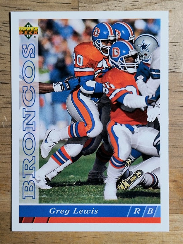1993 Upper Deck #188 Greg Lewis