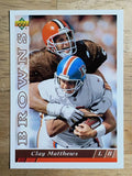 1993 Upper Deck #193 Clay Matthews