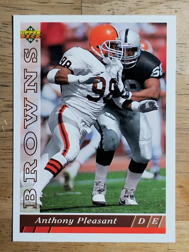 1993 Upper Deck #195 Anthony Pleasant