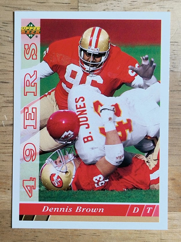 1993 Upper Deck #211 Dennis Brown