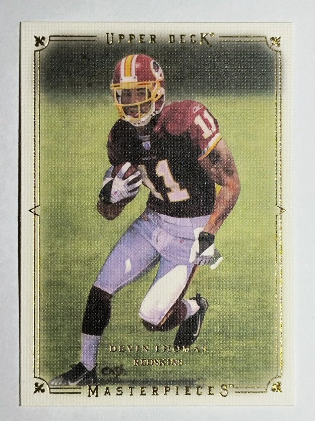 2008 UD Masterpieces #17 Devin Thomas RC