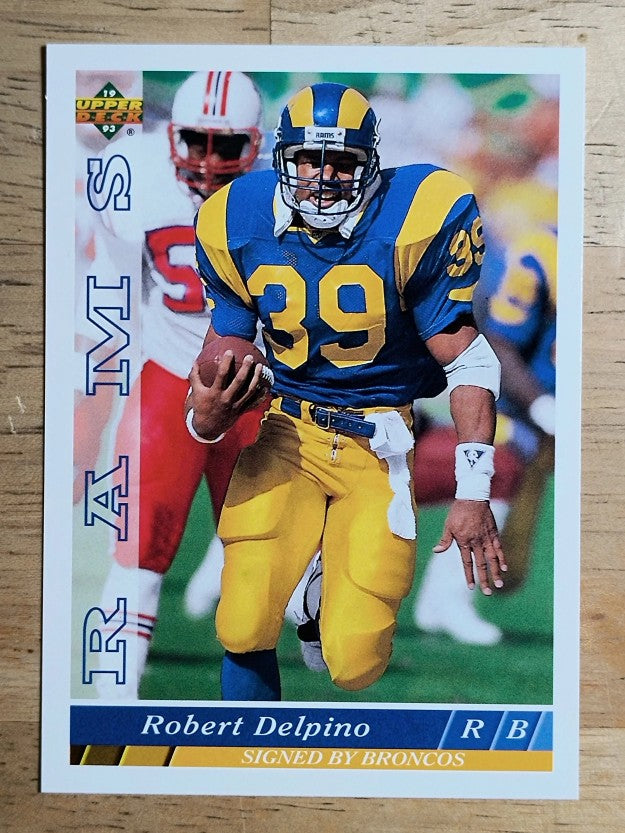 1993 Upper Deck #214 Robert Delpino