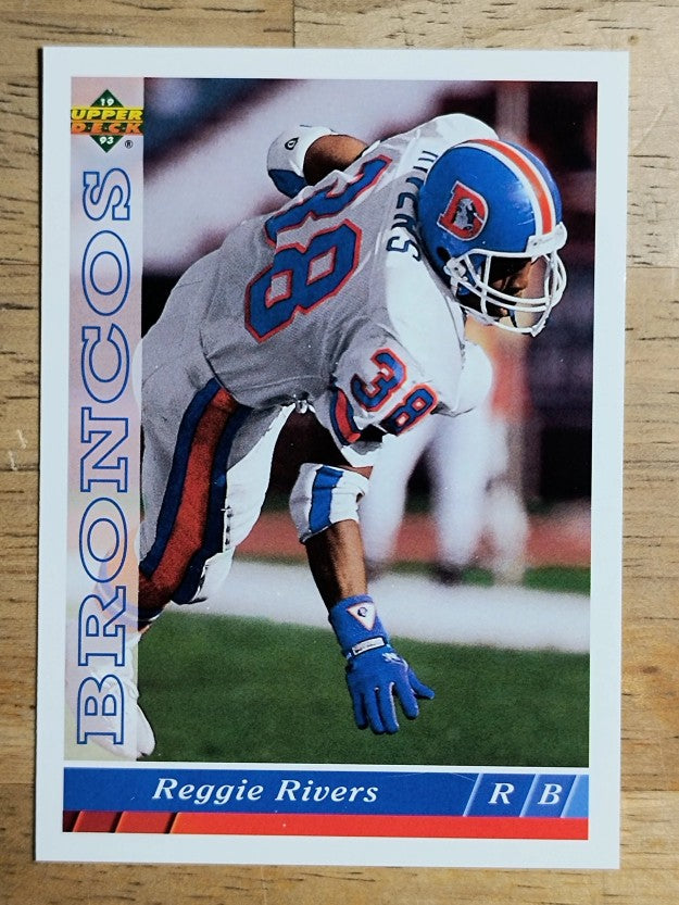1993 Upper Deck #226 Reggie Rivers RC