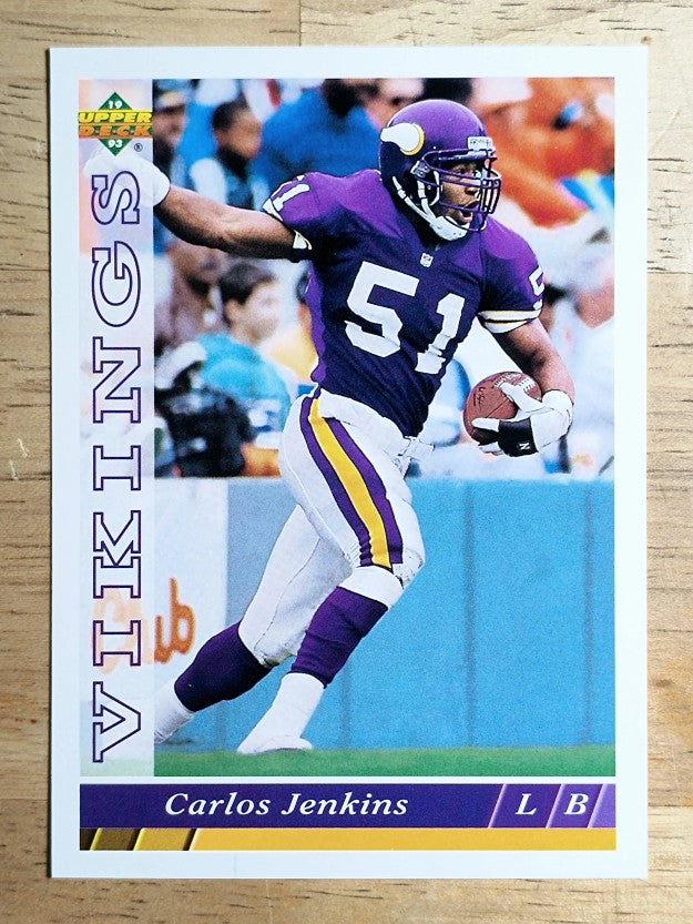 1993 Upper Deck #232 Carlos Jenkins