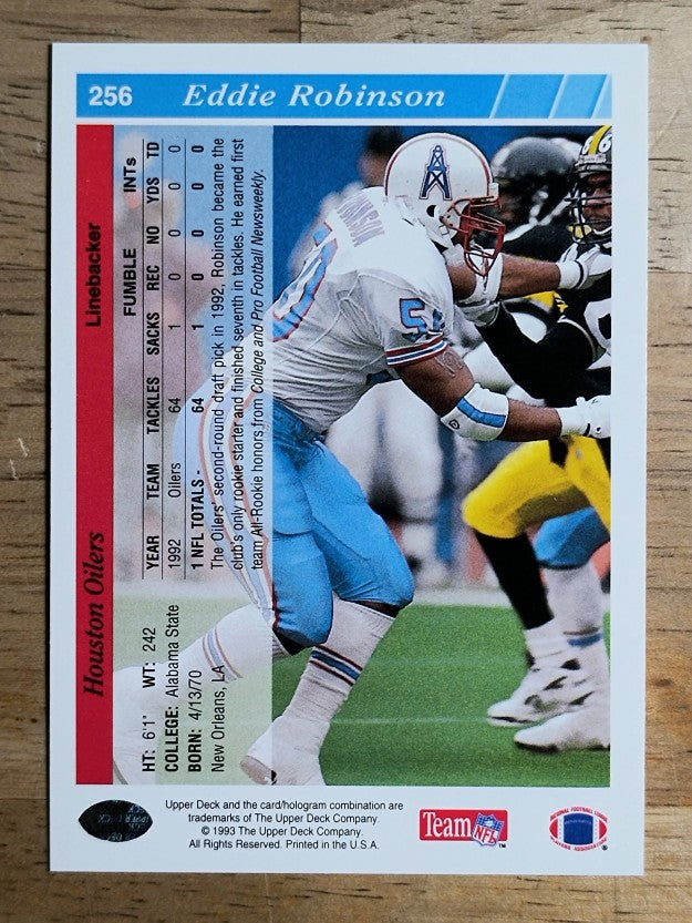 1993 Upper Deck #256 Eddie Robinson