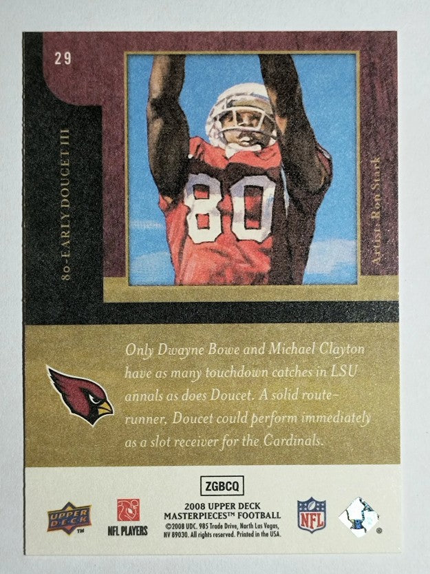 2008 UD Masterpieces #29 Early Doucet RC