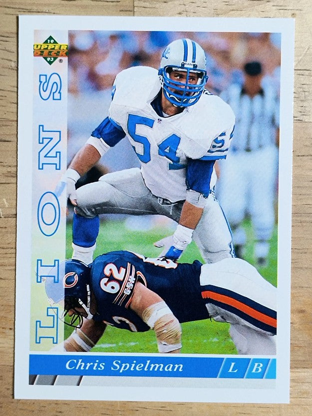 1993 Upper Deck #332 Chris Spielman