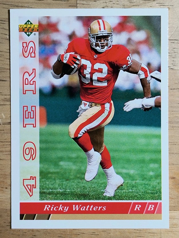 1993 Upper Deck #342 Ricky Watters