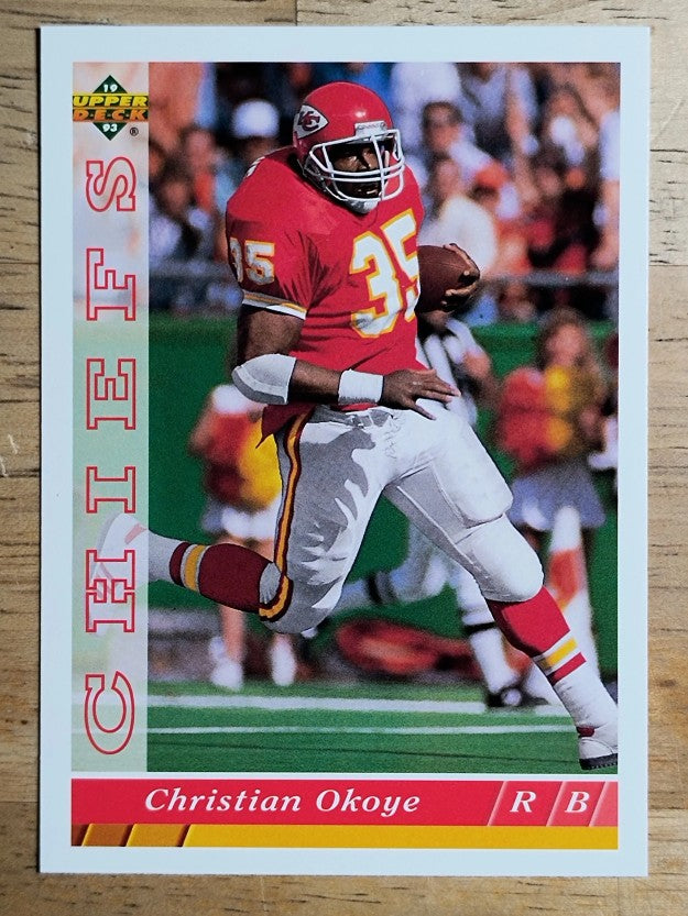 1993 Upper Deck #396 Christian Okoye