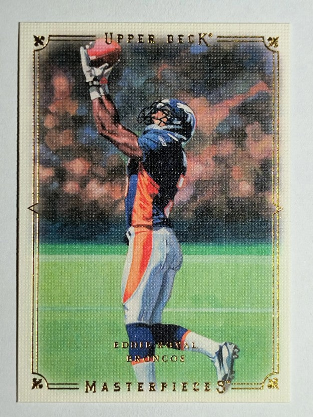 2008 UD Masterpieces #53 Eddie Royal RC