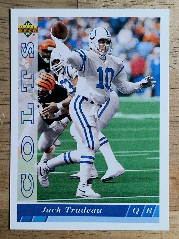 1993 Upper Deck #449 Jack Trudeau
