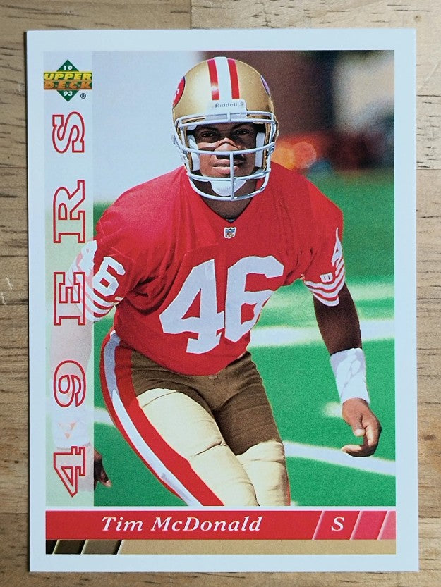 1993 Upper Deck #462 Tim McDonald