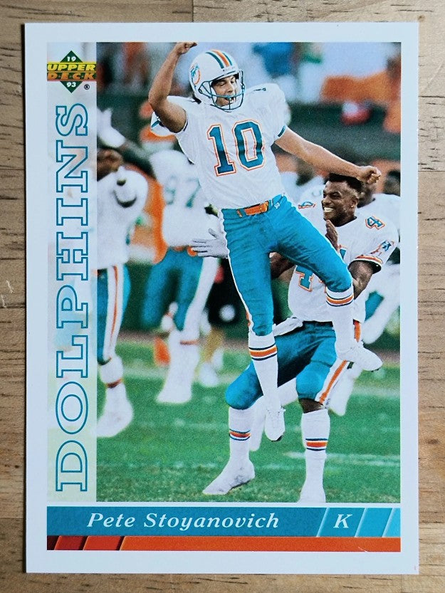1993 Upper Deck #474 Pete Stoyanovich