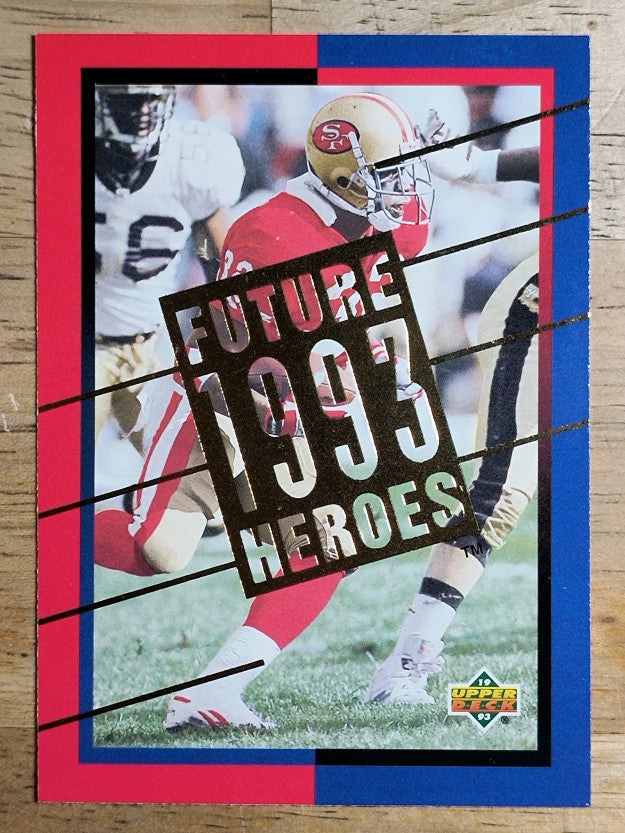 1993 Upper Deck Future Heroes #NNO Ricky Watters HDR